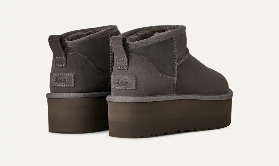 UGG Classic Ultra Mini Platform Charcoal