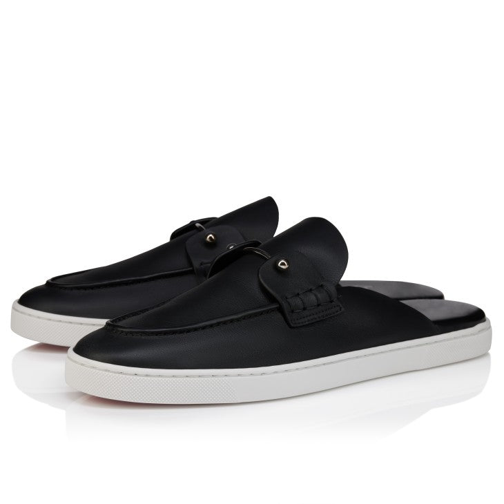 Chanme Boat Shoes Reversed Calf Leather