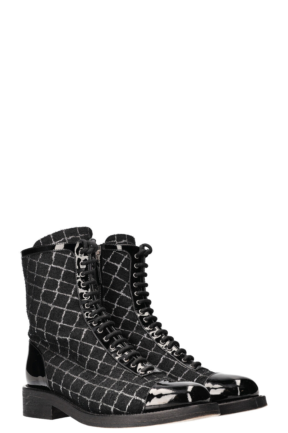 Ankle Boots Lurex Black