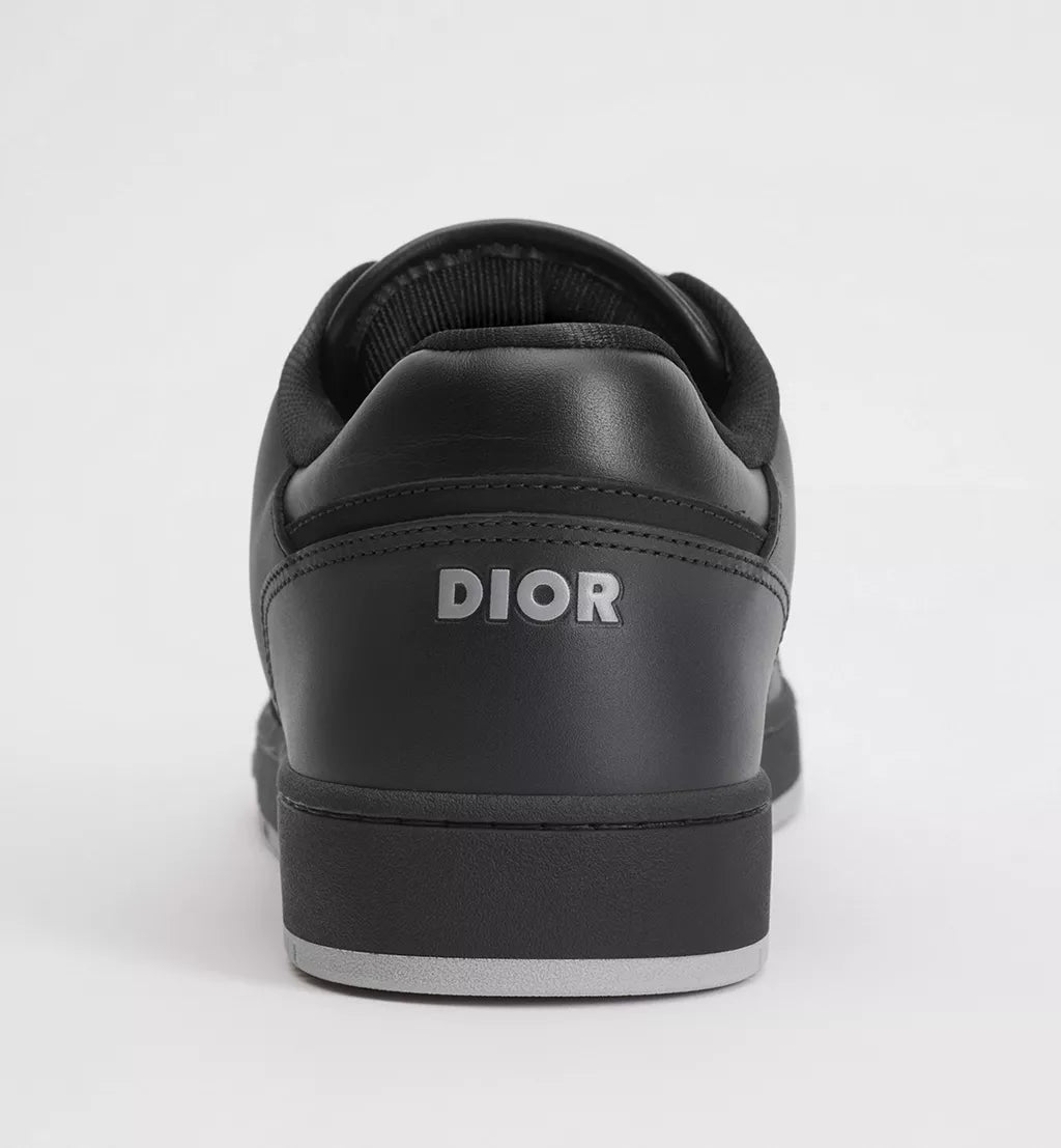 B27 Uptown Low-Top Sneaker Black Smooth Calfskin Black Suede