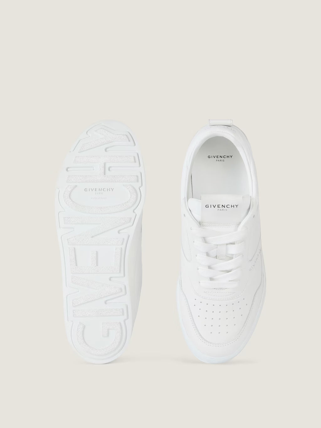 Givenchy Yard Sneakers In Leather White