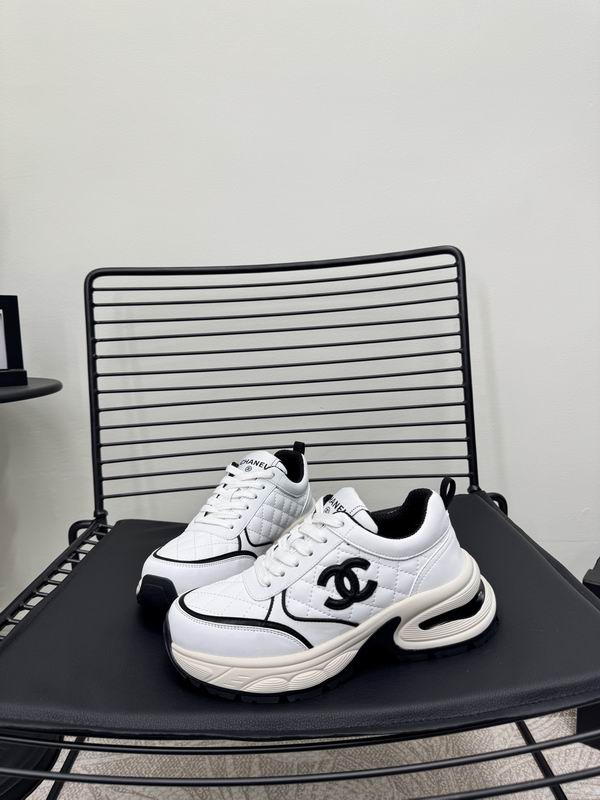 White Black Chunky Sneakers