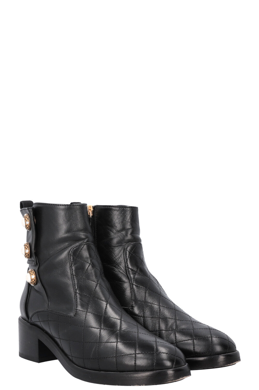 Boots Black Pearls