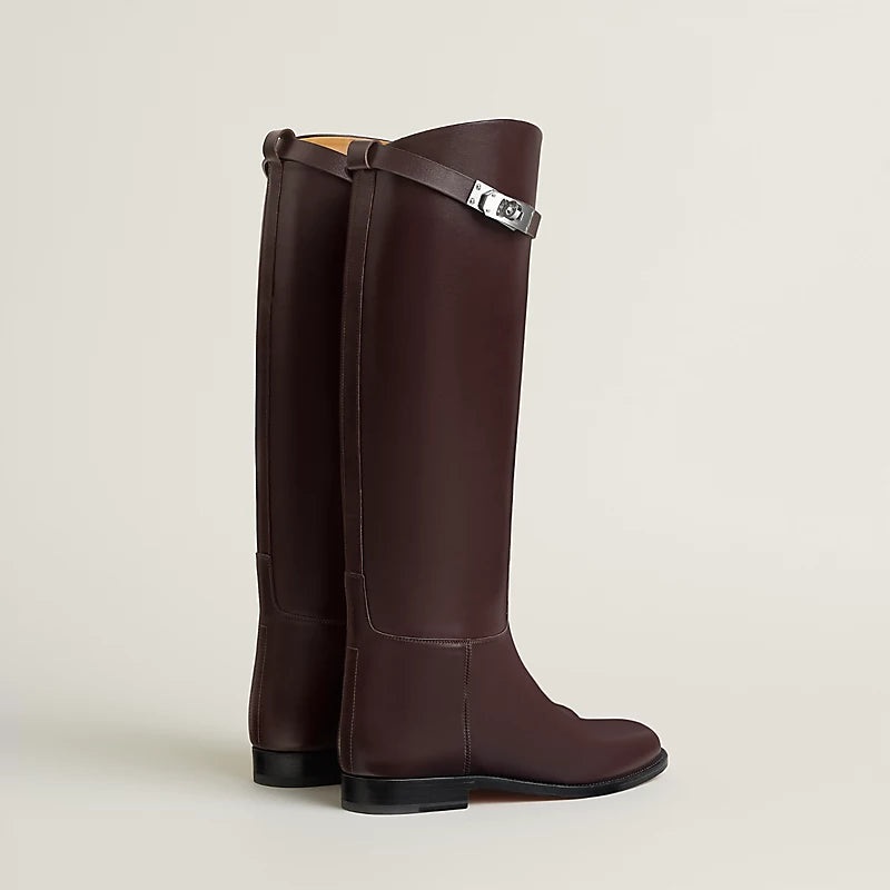 Hermes Jumping Shorter Boot Bordeaux