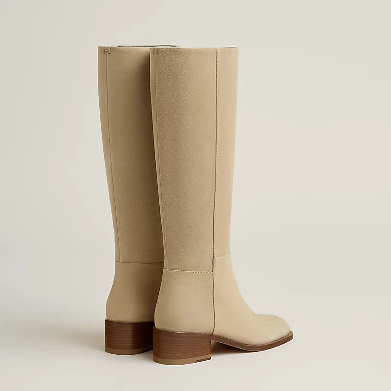 Hermes Lasso 40 Boot Beige Lin