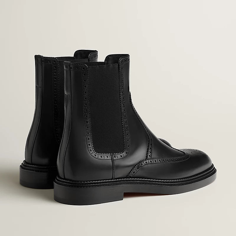 Hermes Legacy Ankle Boot Black