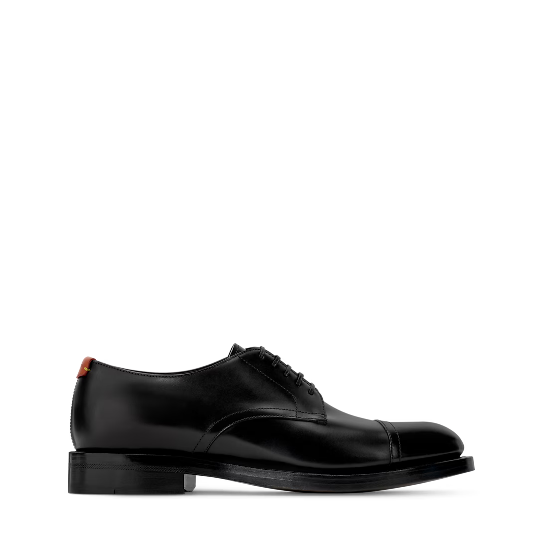 LV Hoxton Derby Plain Calf Leather Black
