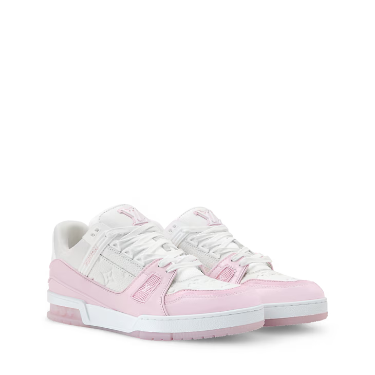 LV Trainer Sneaker Pink