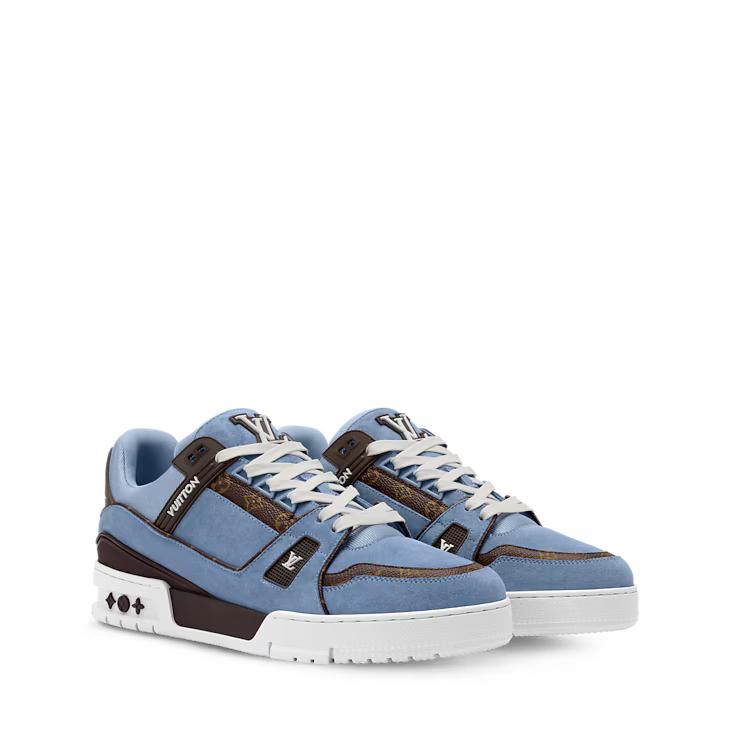 LV Trainer Sneaker Blue