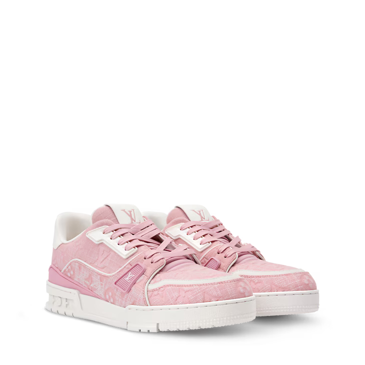LV Trainer Sneaker Pink