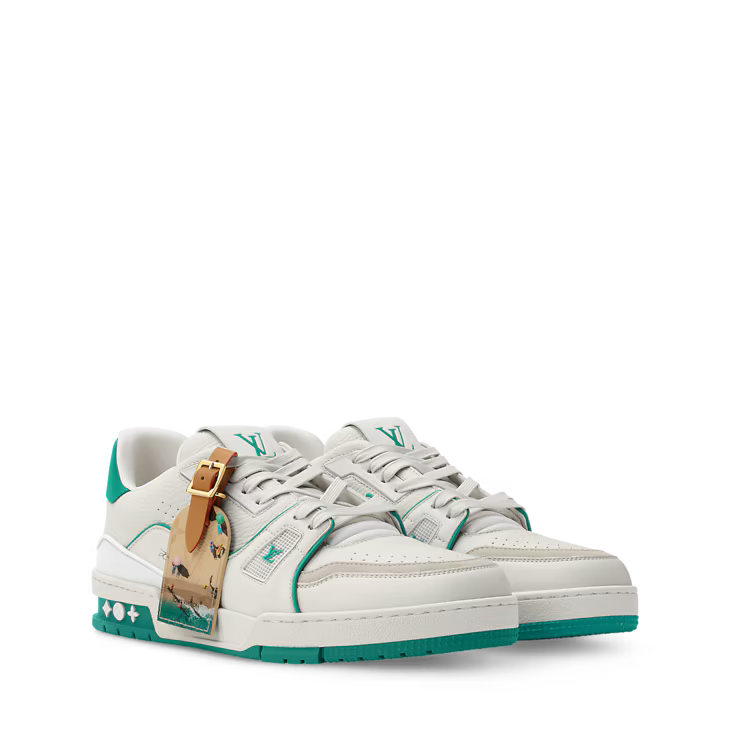 LV Trainer Sneaker Ocean Blue