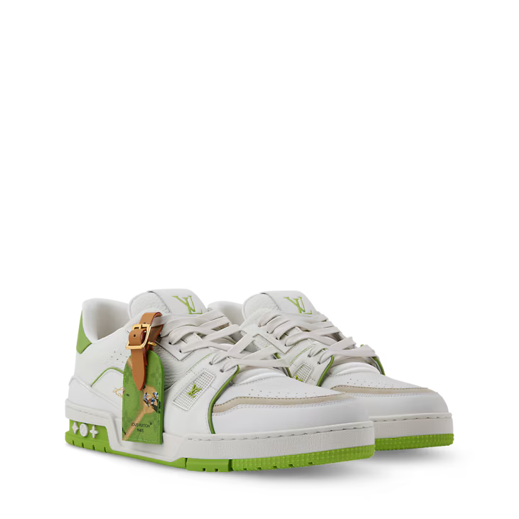 LV Trainer Sneaker Green
