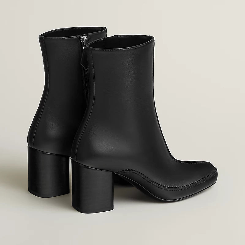 Hermes Maureen 70 Ankle Boot Noir