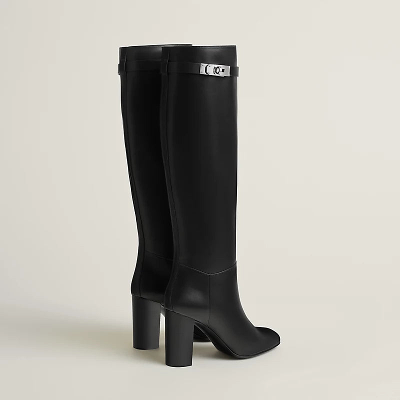 Hermes Story 90 Boot Noir