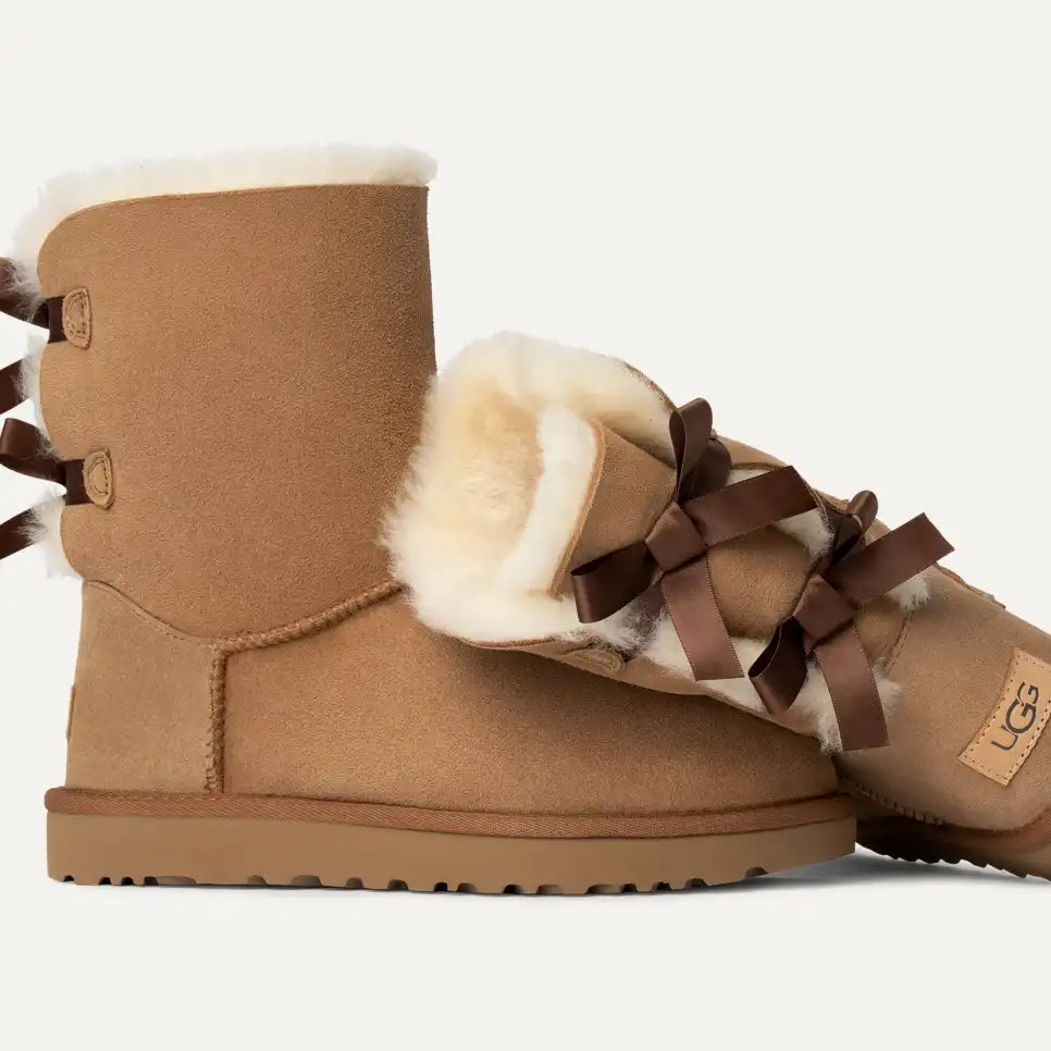 UGG Bailey Bow II Chestnut