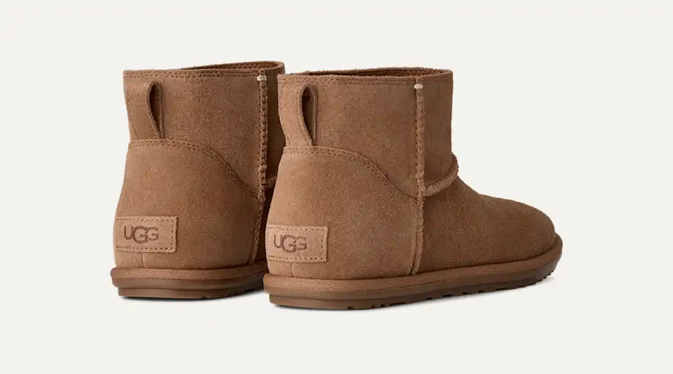 UGG Classic Mini Deconstructed Chestnut