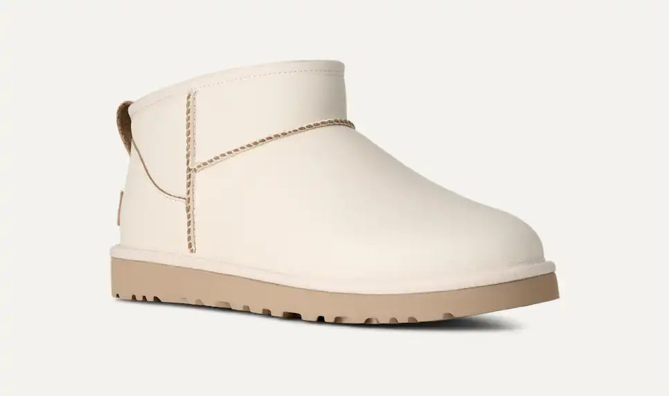 UGG Classic Ultra Mini Contrast Jasmine / White Pepper