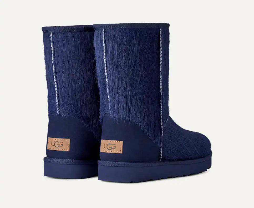 UGG Classic Short Calf Hair High Voltage Blue