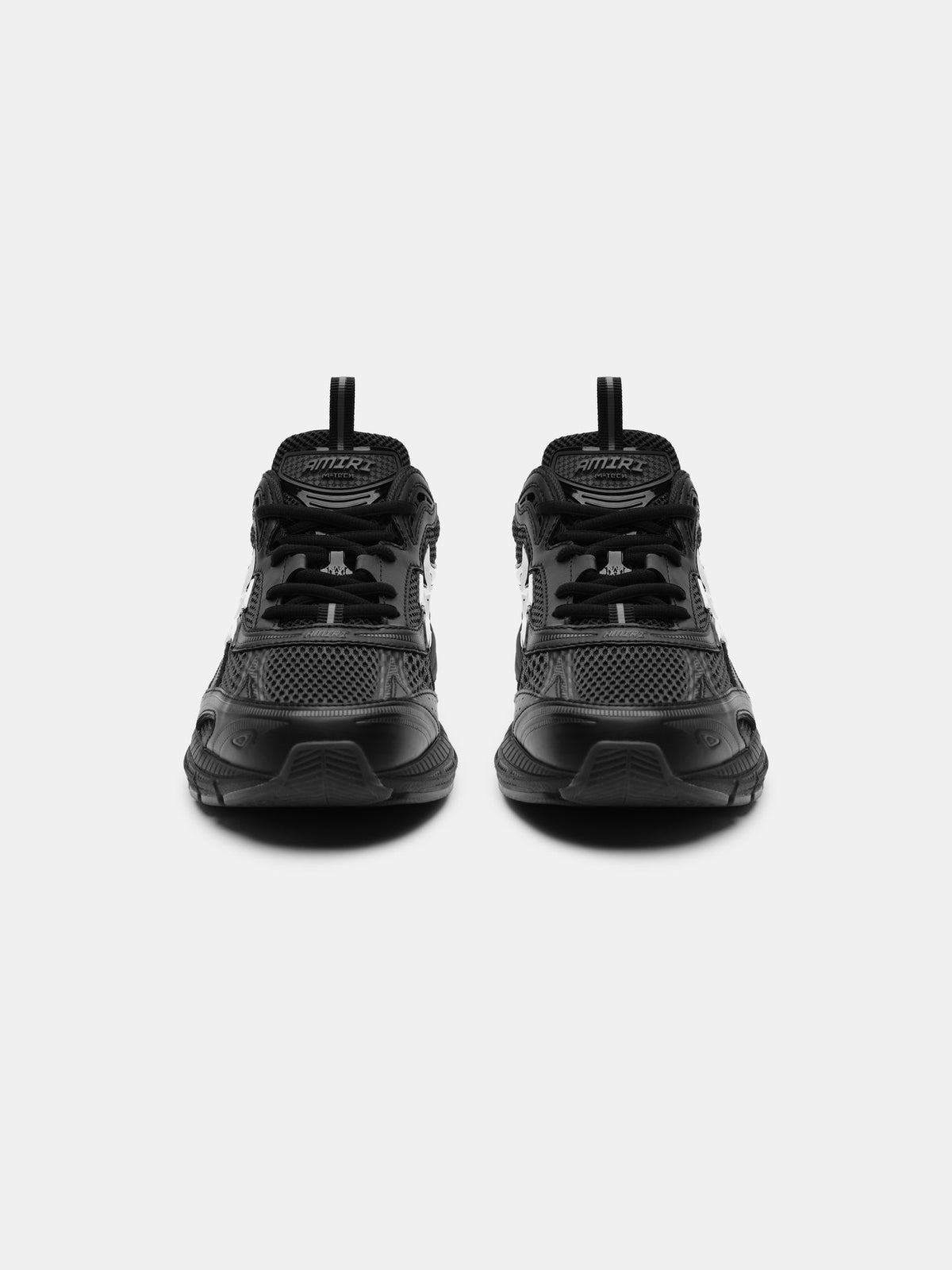 AMIRI M-Tech Sneakers Black Silver