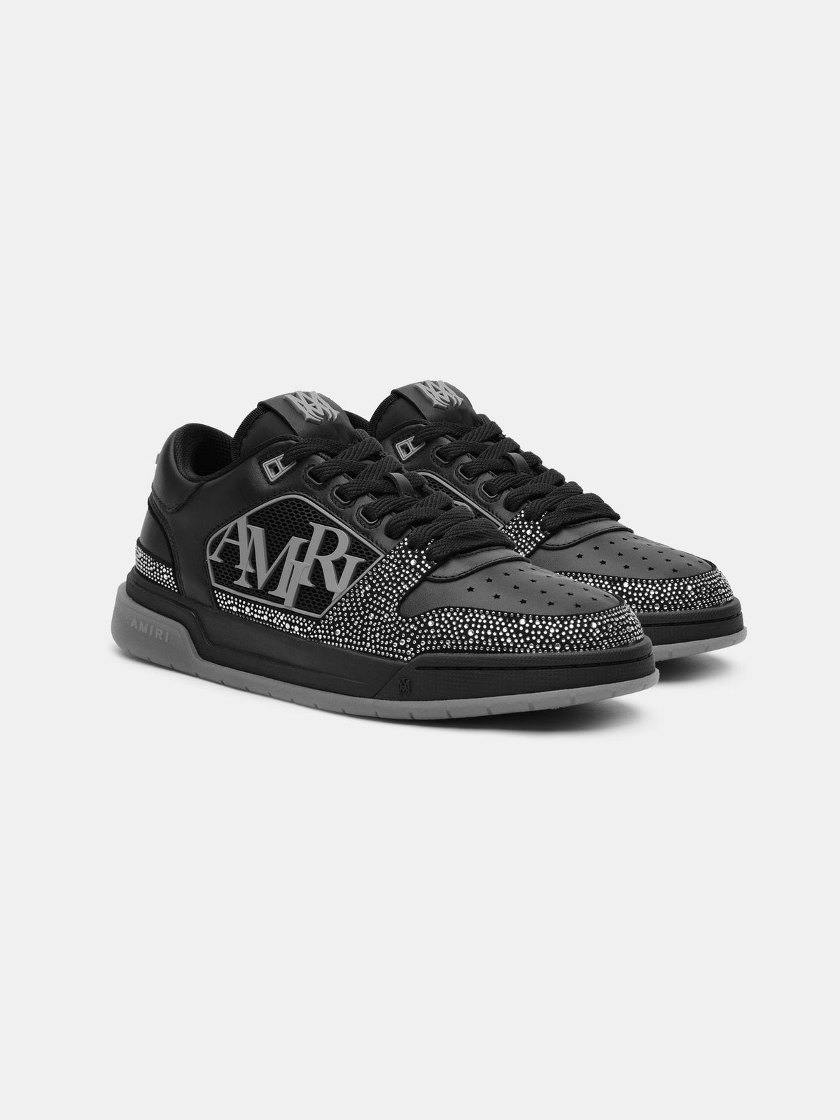 AMIRI Crystal Classic Low Sneakers Black