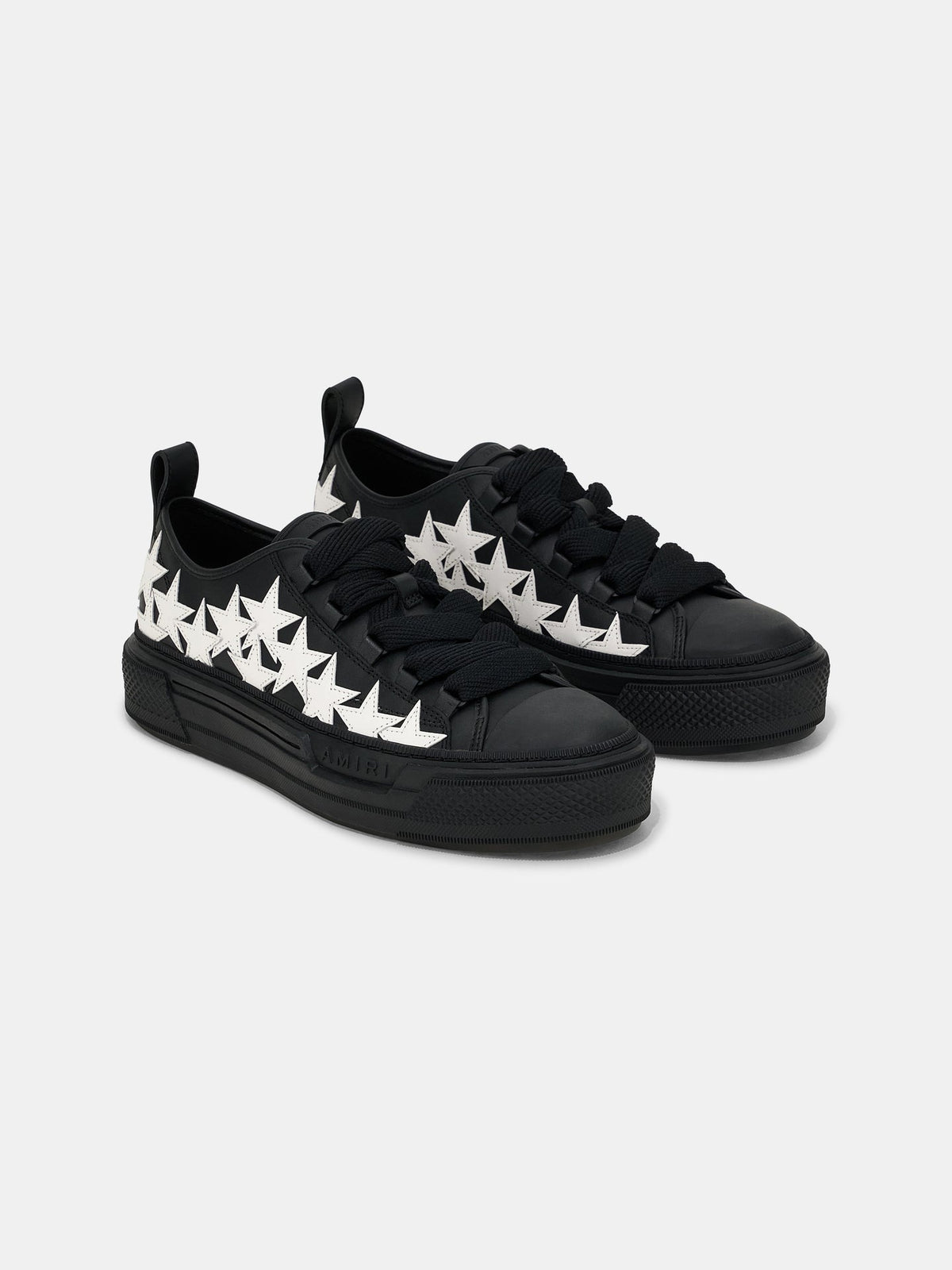 AMIRI Stars Court Low Sneakers Black