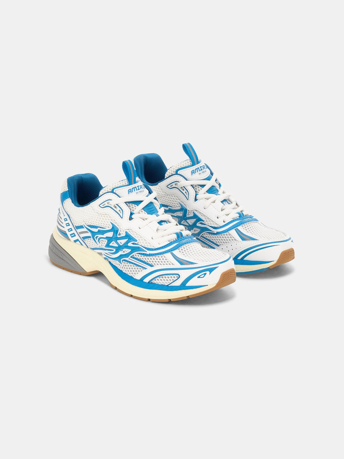 AMIRI M-Tech Sneakers White Blue