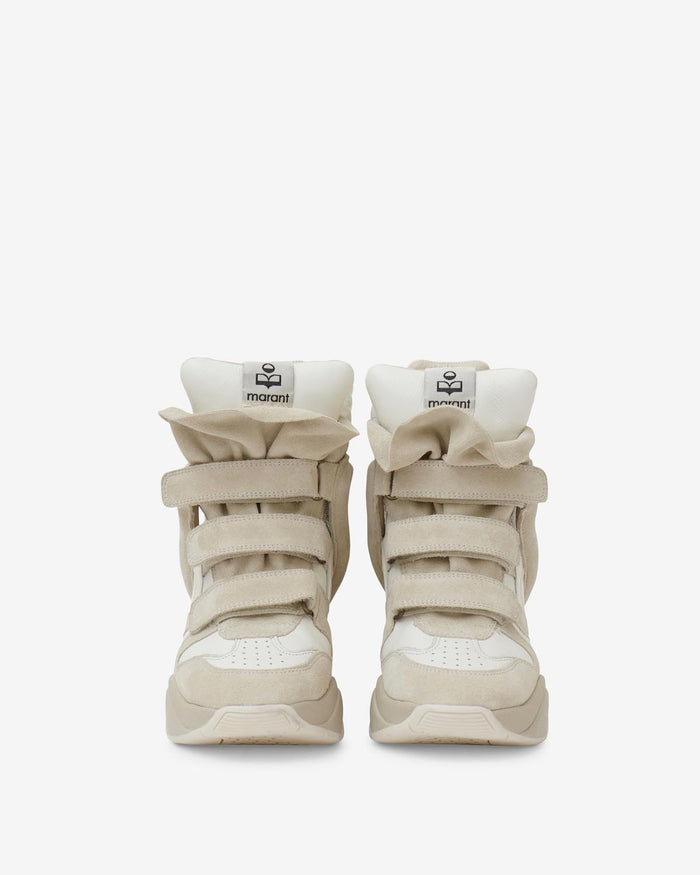 Isabel Marant Balskee Sneakers High-Top Leather White