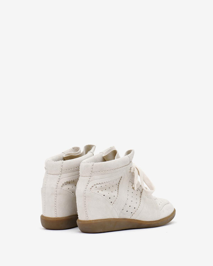Isabel Marant Bobby Sneakers Bobby Wedge Chalk