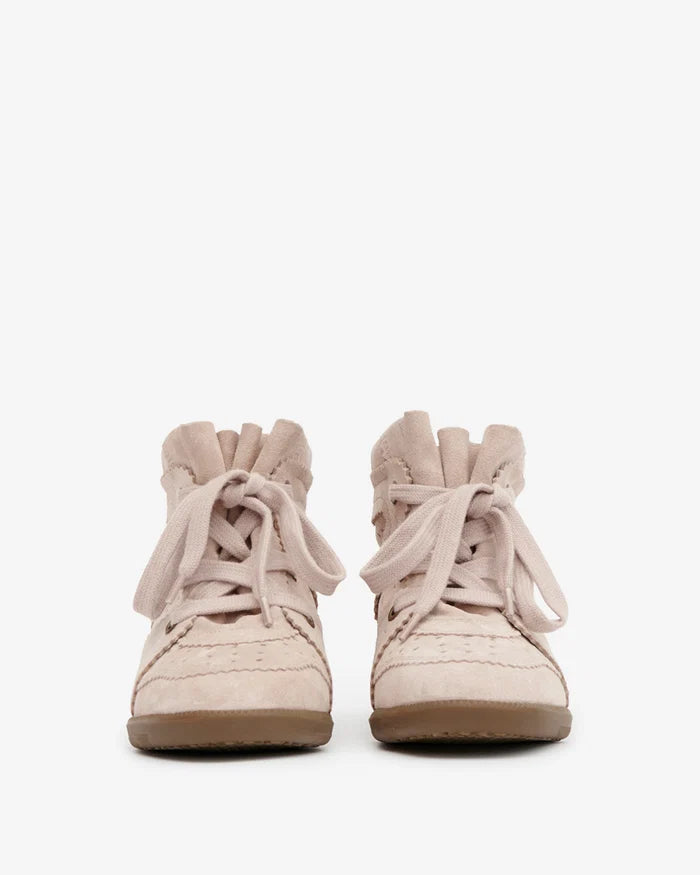 Isabel Marant Bobby Sneakers Perforated Suede Leather
