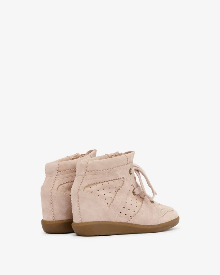 Isabel Marant Bobby Sneakers Perforated Suede Leather