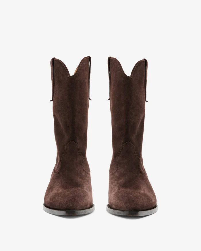 Isabel Marant Duerto Ankle Boots Chocolate