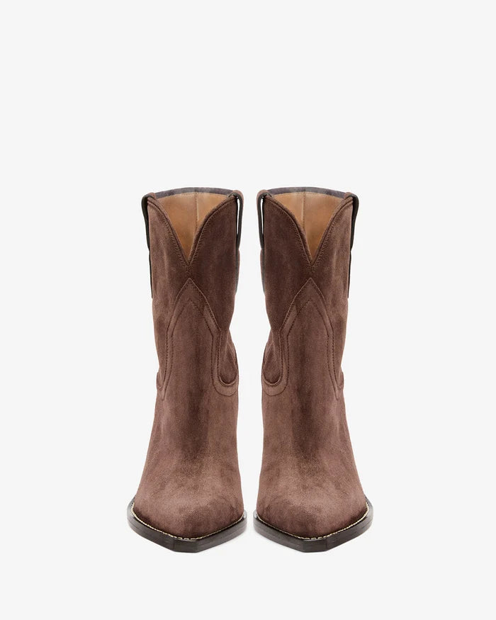 Isabel Marant Leyane Ankle Boots Heeled Suede