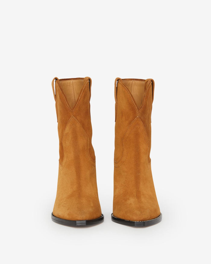Isabel Marant Leyane Boots High-Heeled Cognac