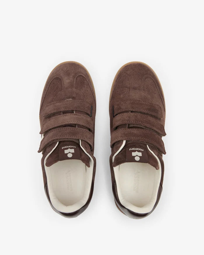 Isabel Marant Beth Sneakers Beth Suede Low-Top Chocolate