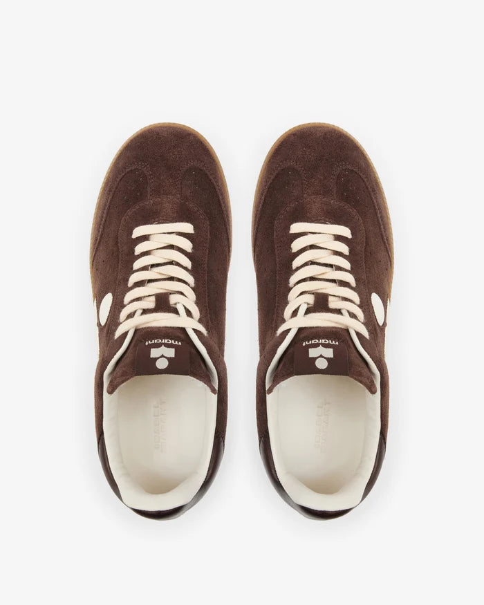 Isabel Marant Bryce Sneakers Low-Top Suede Chocolate