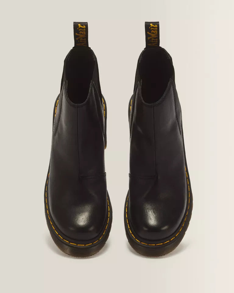 DR. MARTENS Spence Leather Flared Heel Chelsea Boots