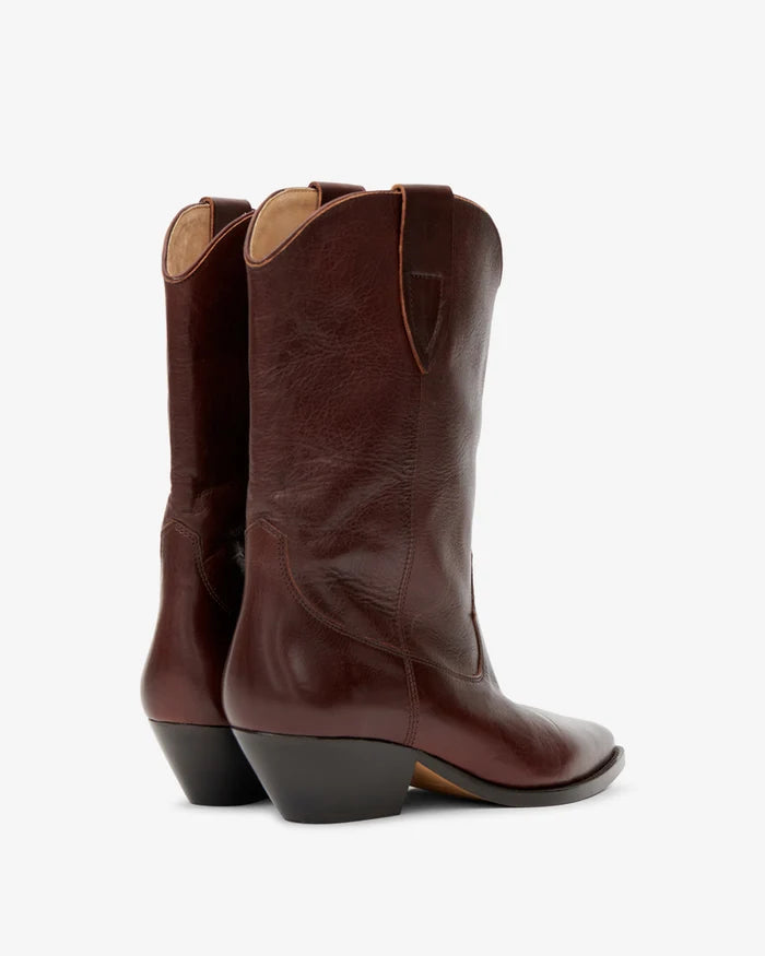 Isabel Marant Duerto Ankle Boots Mahogany