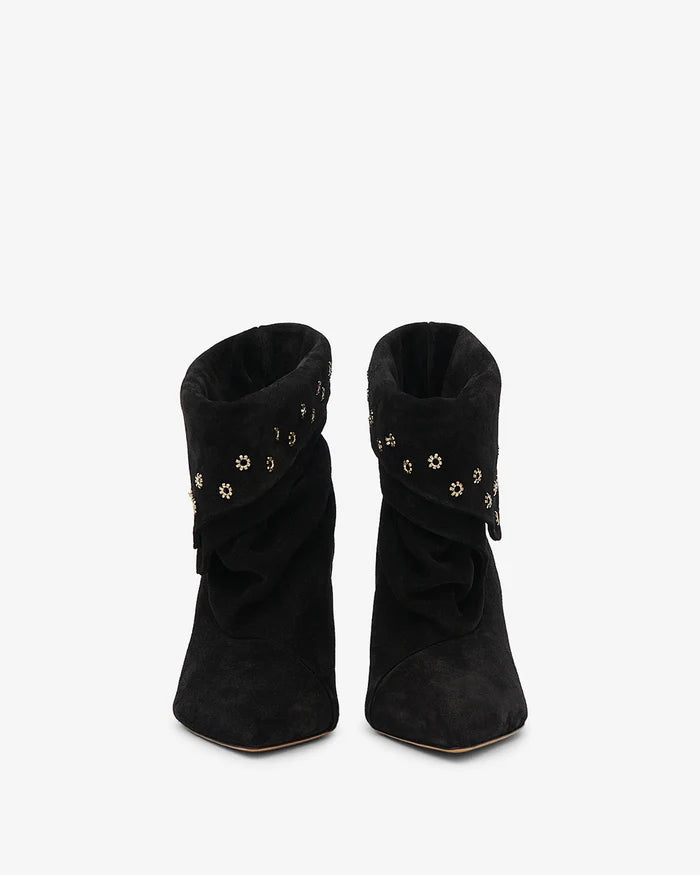Isabel Marant Lyone Ankle Boots Suede Smooth