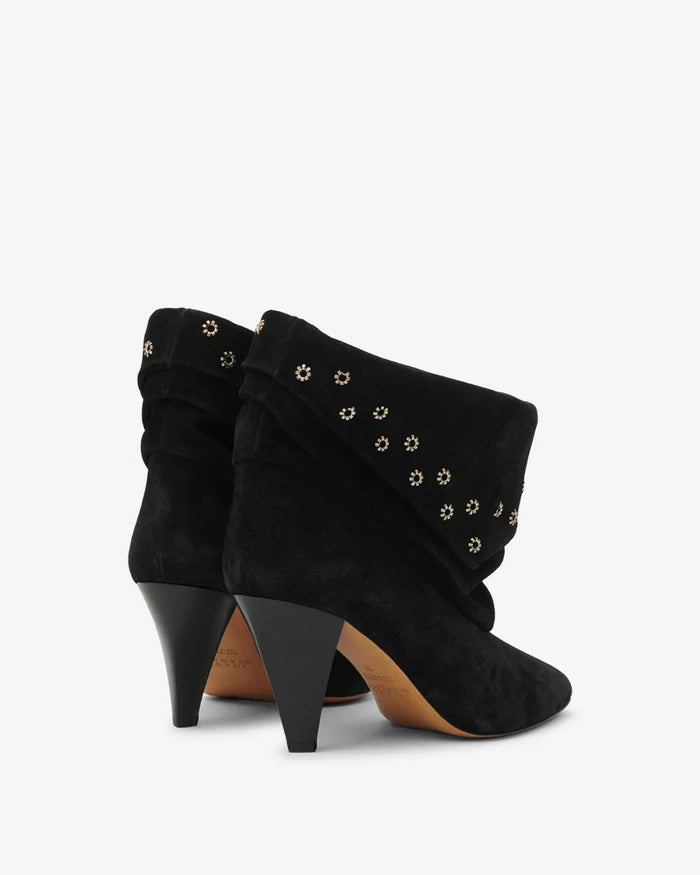 Isabel Marant Lyone Ankle Boots Suede Smooth