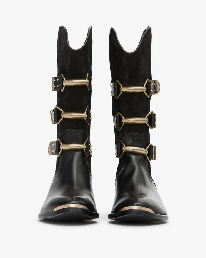 Isabel Marant Mexia Suede Leather Boots