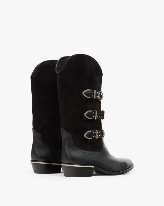 Isabel Marant Mexia Suede Leather Boots