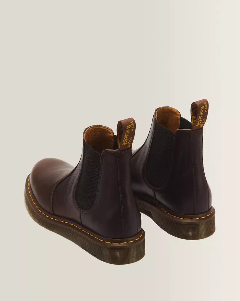 DR.MARTENS 2976 Ambassador Leather Chelsea Boots Dark Brown