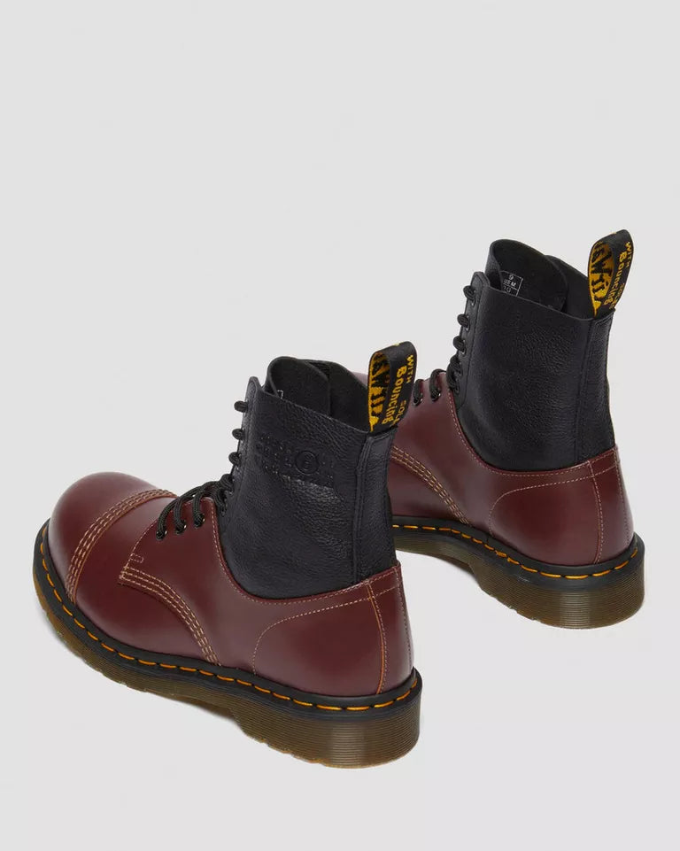 DR. MARTENS 1460 / 1461 MM6 Steel Toe Leather Boots