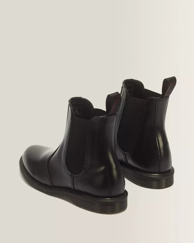 DR. MARTENS FLORA Smooth Leather Chelsea Boots