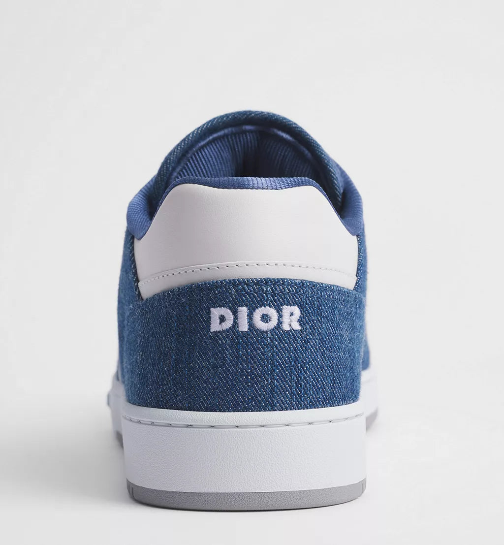 B27 Uptown Low-Top Sneaker White Smooth Calfskin