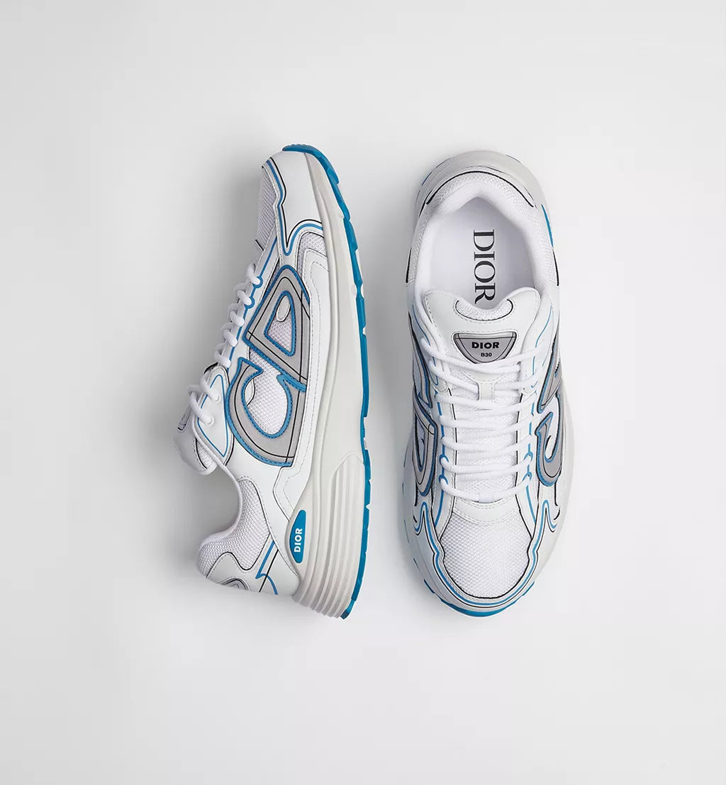 B30 Countdown Sneaker White Light Blue