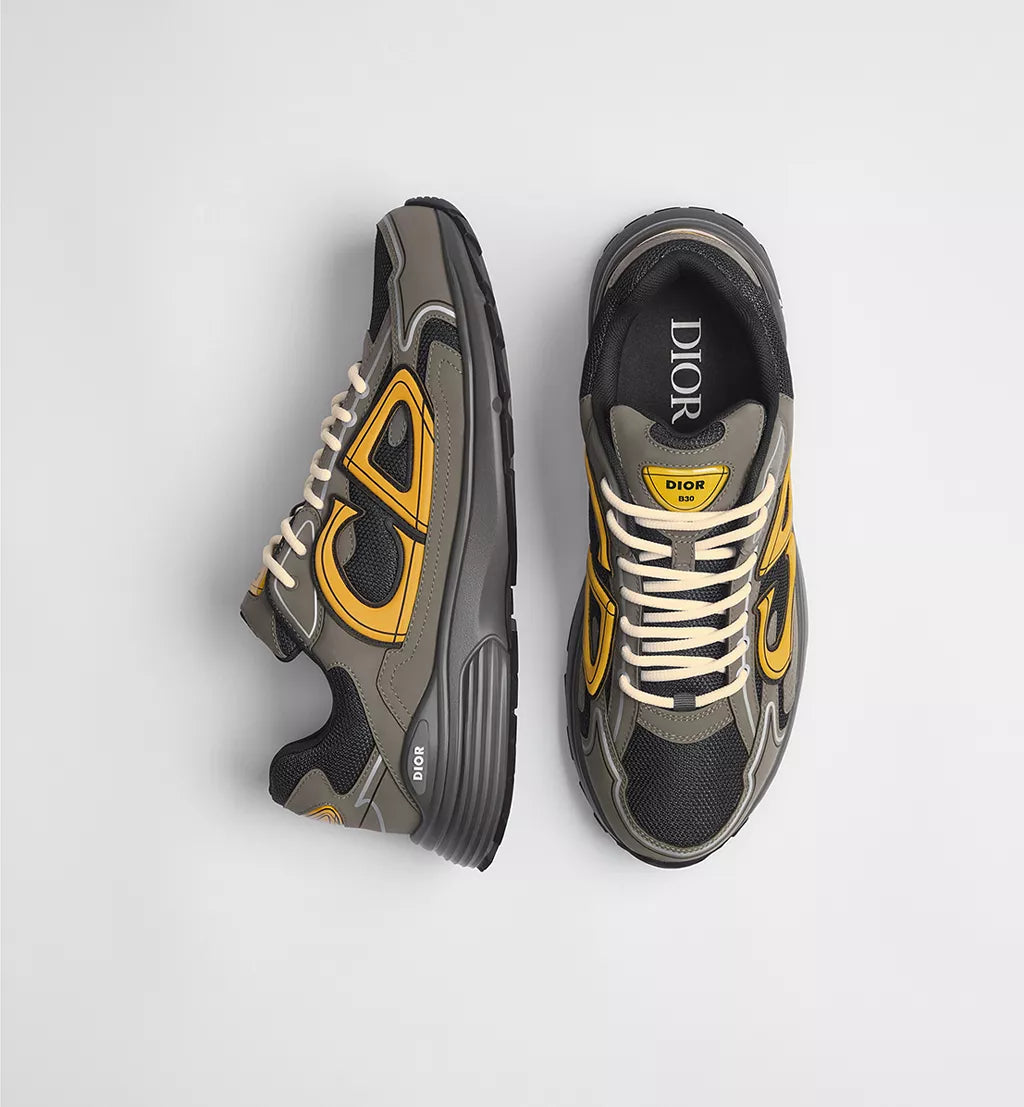 B30 Countdown Sneaker Technical Mesh Yellow
