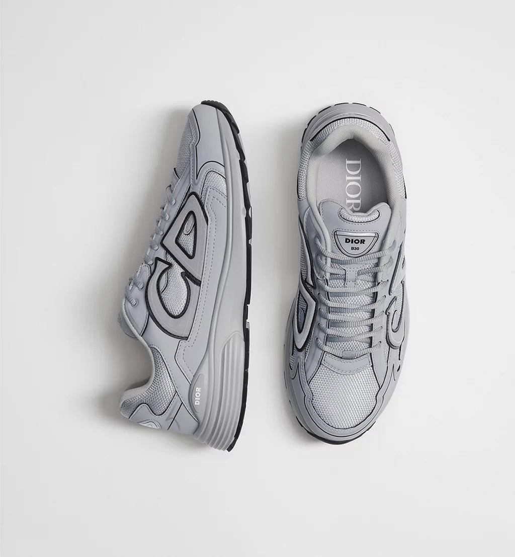 B30 Countdown Sneaker Gray Technical Mesh Gray Technical Fabric