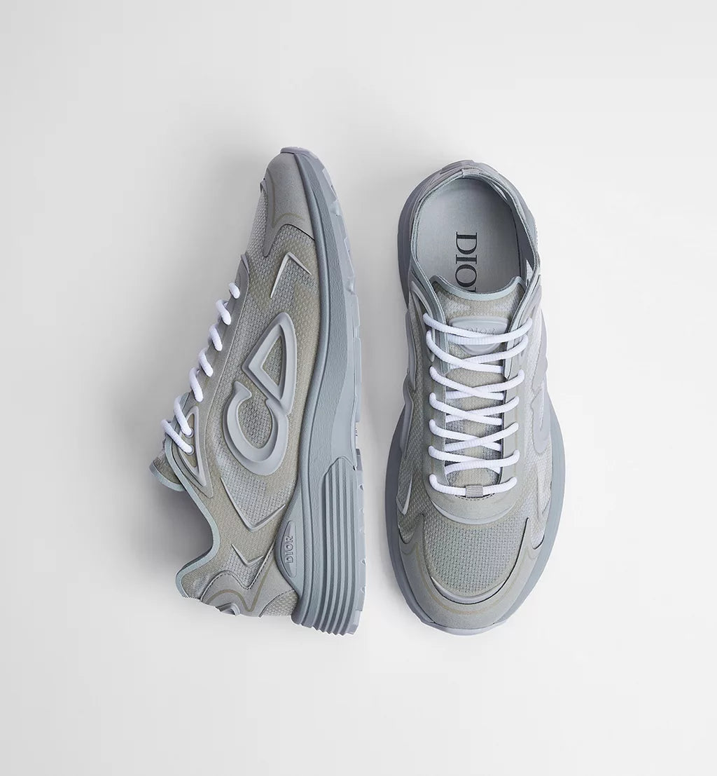 B30 Countdown Tech Sneaker Gray White Semi-Transparent N3O Nylon