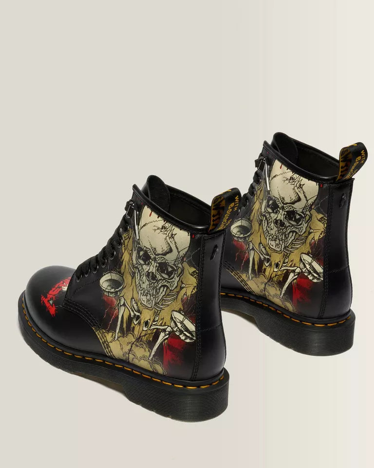 DR. MARTENS 1460 Metallica 8-Eye Smooth Leather Boots